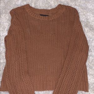 American eagle knit sweater, kinda cropped